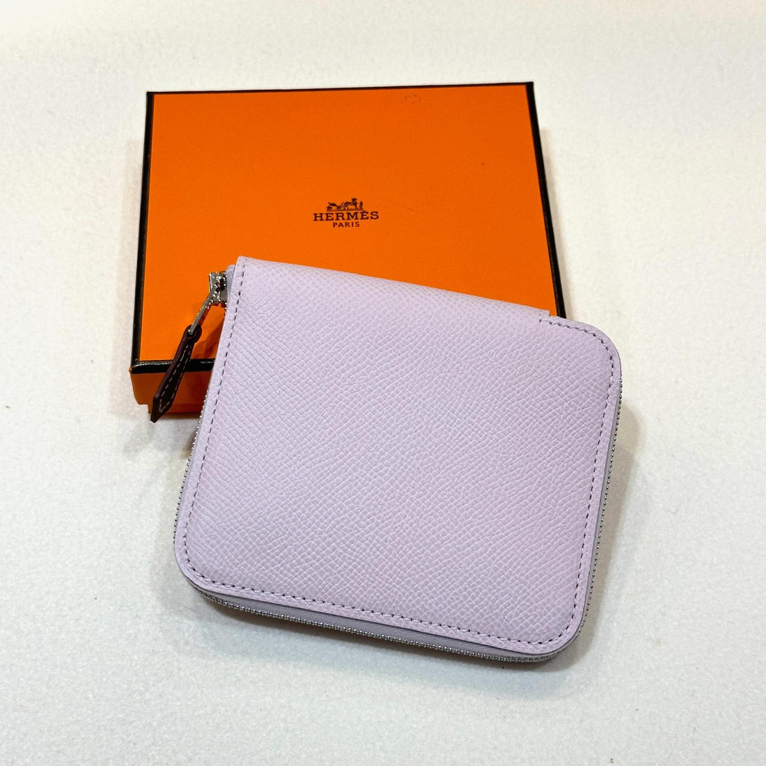 1201-42 Hermès SILK IN 銀包【全新】