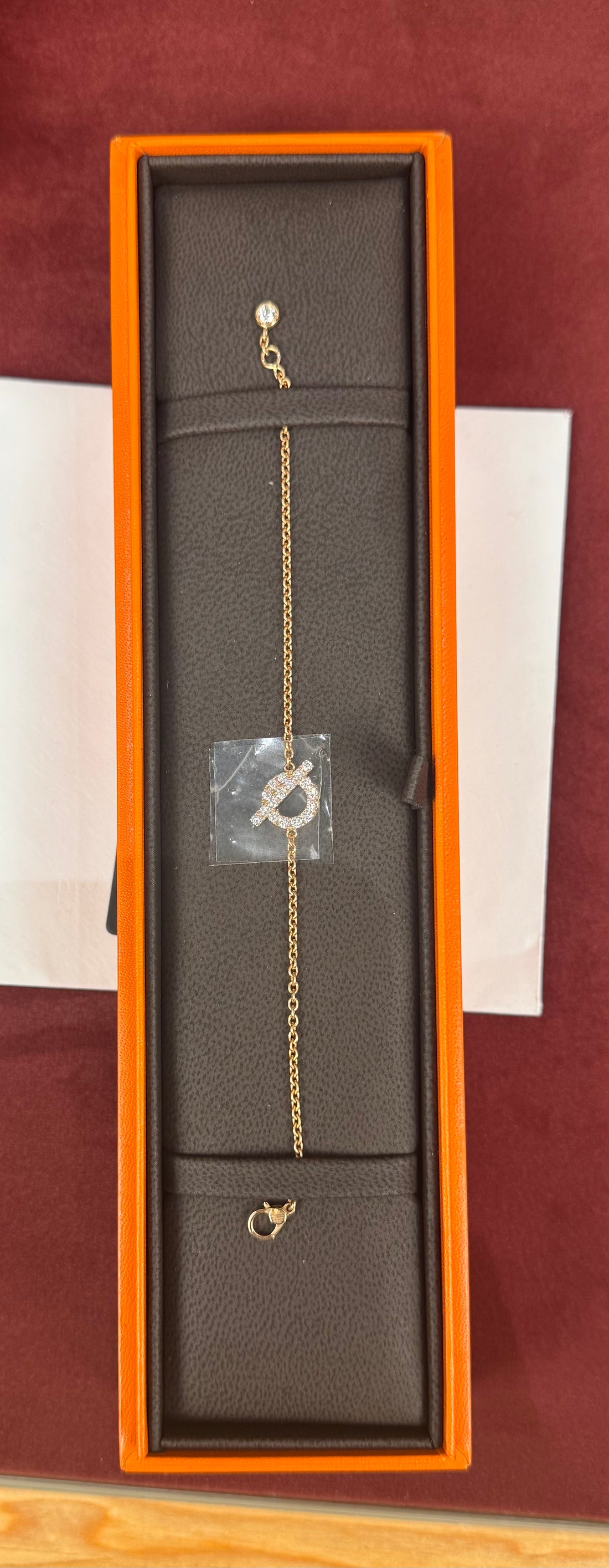 1201-54 Hermès 小Q DIAMOND BRACELET 【全新】