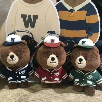 韓國 Who.A.U Steve Campus Keyring【WA002】 - STT Mall HK 靚太網購