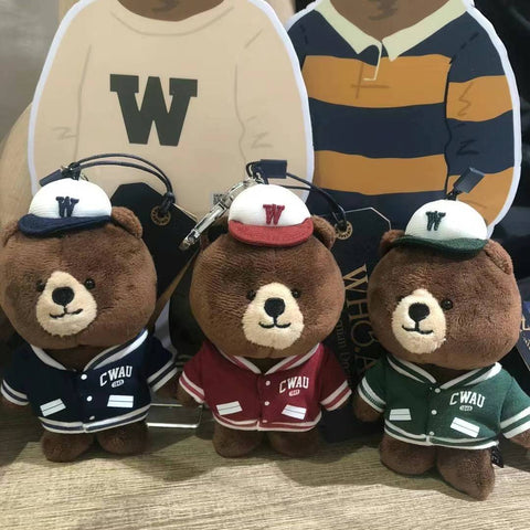 韓國 Who.A.U Steve Campus Keyring【WA002】 - STT Mall HK 靚太網購