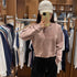 韓國 Marithe Francois Girbaud W CLASSIC LOGO CROP SWEATSHIRT 【MF015】 - STT Mall HK 靚太網購