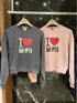 韓國 Marithe Francois Girbaud W I LOVE MFG CROP SWEATSHIRT【MF017】 - STT Mall HK 靚太網購