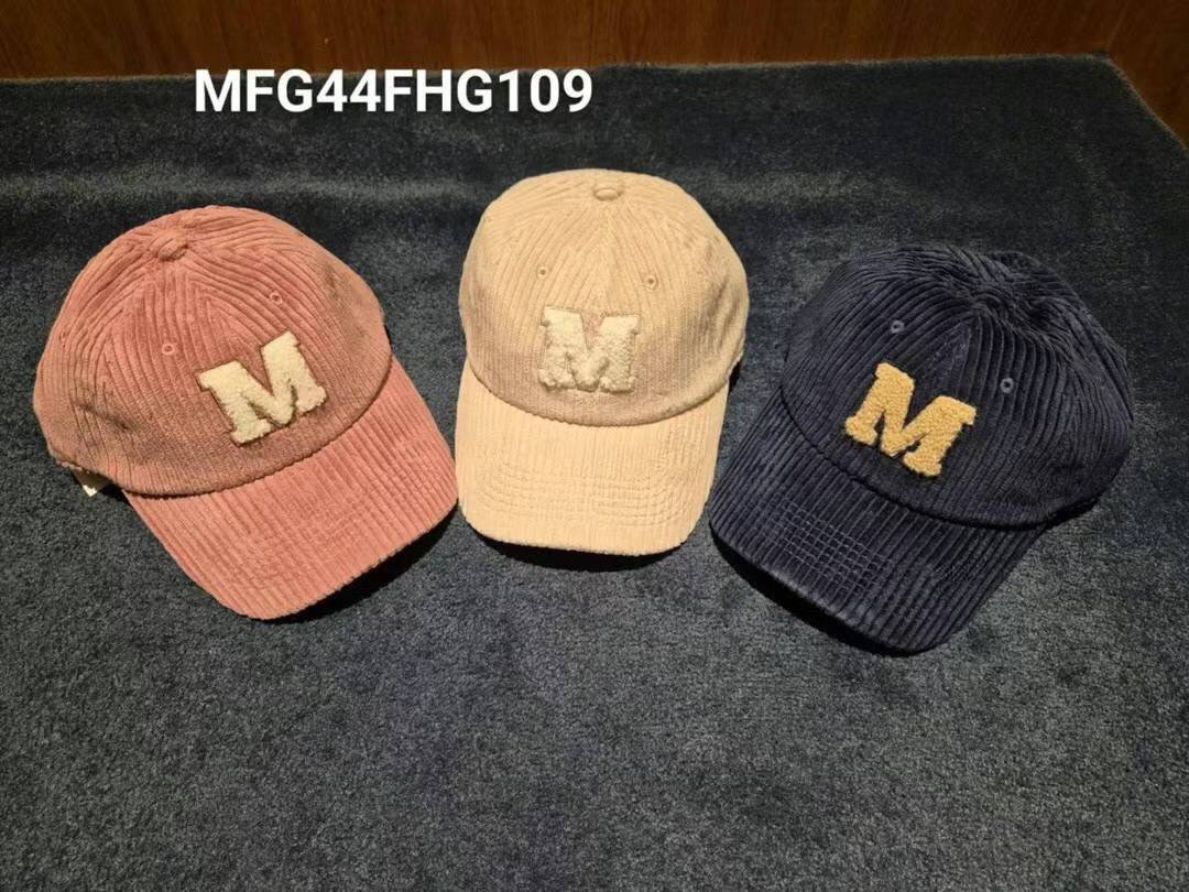 韓國 Marithe Francois Girbaud M LOGO CORDUROY CAP 【MF021】 - STT Mall HK 靚太網購