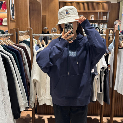 韓國 Marithe Francois Girbaud NEW CLASSIC LOGO HOODIE 【MF022】 - STT Mall HK 靚太網購