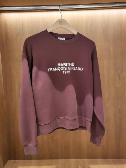 韓國 Marithe Francois Girbaud LETTERING LOGO SWEATSHIRT【MF035】 - STT Mall HK 靚太網購