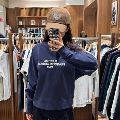 韓國 Marithe Francois Girbaud LETTERING LOGO SWEATSHIRT【MF035】 - STT Mall HK 靚太網購