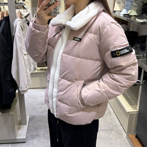 韓國 National Geographic 女裝 LARUS COZY 羽絨外套 【NG003】 - STT Mall HK 靚太網購