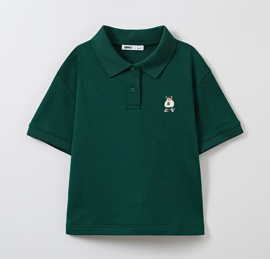 韓國 SPAO Women Short Sleeve Crop Polo【SP043】 - STT Mall HK 靚太網購