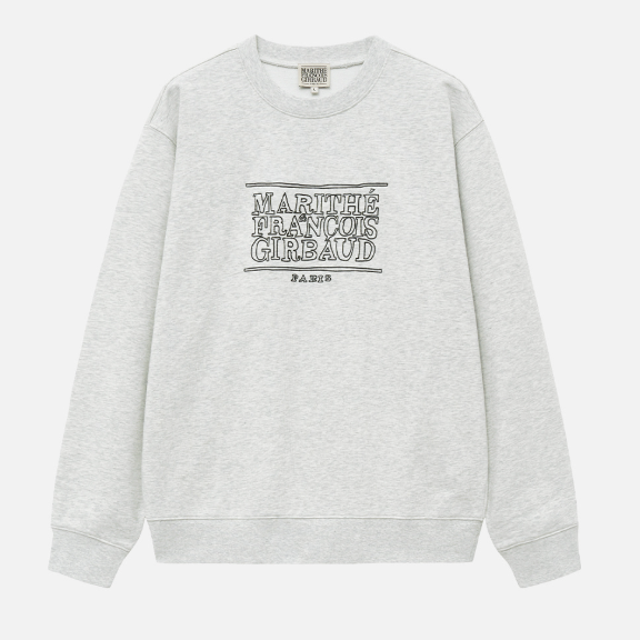 韓國 Marithe Francois Girbaud DOODLE CLASSIC LOGO SWEATSHIRT【MF119】 - STT Mall HK 靚太網購