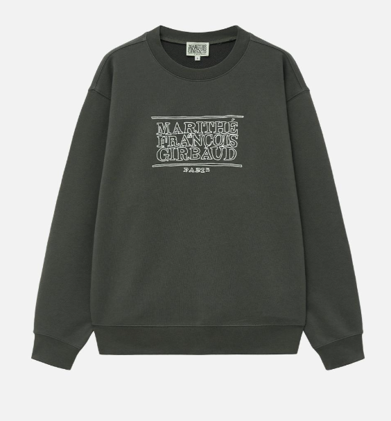 韓國 Marithe Francois Girbaud DOODLE CLASSIC LOGO SWEATSHIRT【MF119】 - STT Mall HK 靚太網購