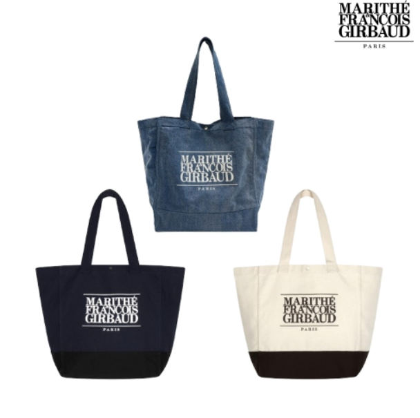 韓國 Marithe Francois Girbaud CLASSIC LOGO BIG SHOPPER BAG【MF150】 - STT Mall HK 靚太網購