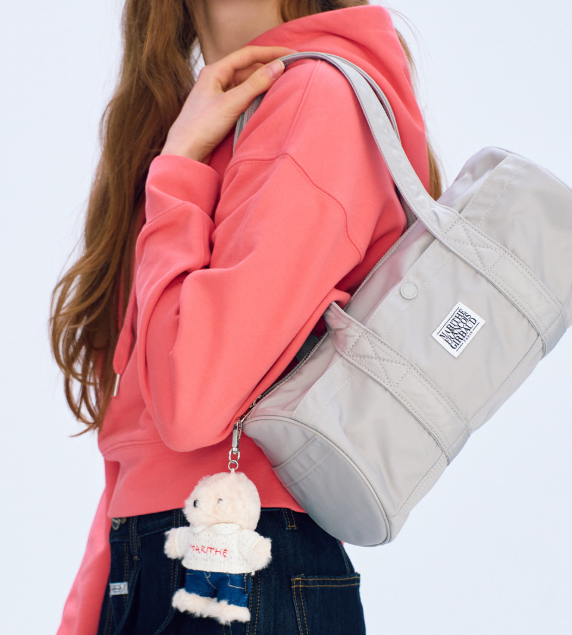 韓國 Marithe Francois Girbaud CLASSIC LOGO DUFFLE BAG【MF157】 - STT Mall HK 靚太網購