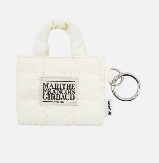 韓國 Marithe Francois Girbaud CLASSIC LOGO MINI PADDING BAG KEYRING【MF156】 - STT Mall HK 靚太網購