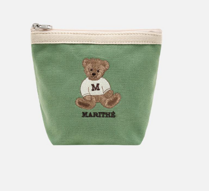 韓國 Marithe Francois Girbaud DOODLE BEAR POUCH【MF152】 - STT Mall HK 靚太網購