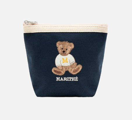 韓國 Marithe Francois Girbaud DOODLE BEAR POUCH【MF152】 - STT Mall HK 靚太網購