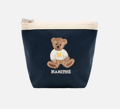 韓國 Marithe Francois Girbaud DOODLE BEAR POUCH【MF152】 - STT Mall HK 靚太網購