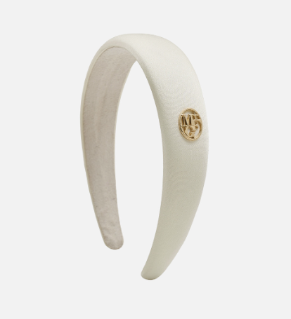 韓國 Marithe Francois Girbaud CIRCLE LOGO SATIN HAIR BAND【MF149】 - STT Mall HK 靚太網購