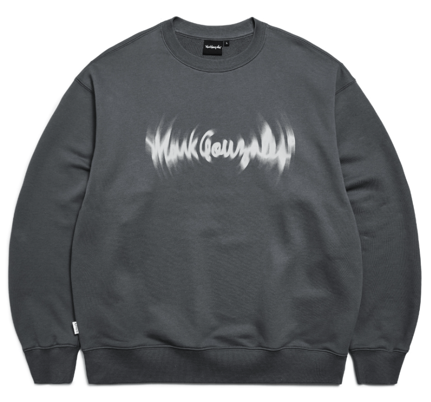 韓國 Mark Gonzales Moving Signature Logo Sweatshirt 【MG028】 - STT Mall HK 靚太網購