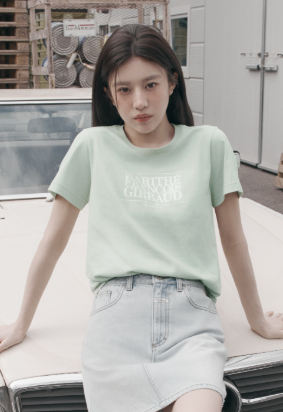 韓國 MFG W CLASSIC LOGO TEE 【MF166】 - STT Mall HK 靚太網購