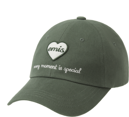 韓國 EMIS Heart Wappen Ball Cap【ES007】