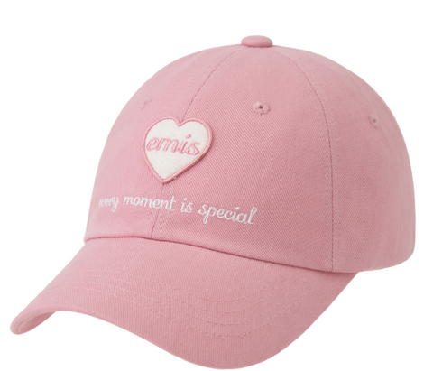 韓國 EMIS Heart Wappen Ball Cap【ES007】 - STT Mall HK 靚太網購
