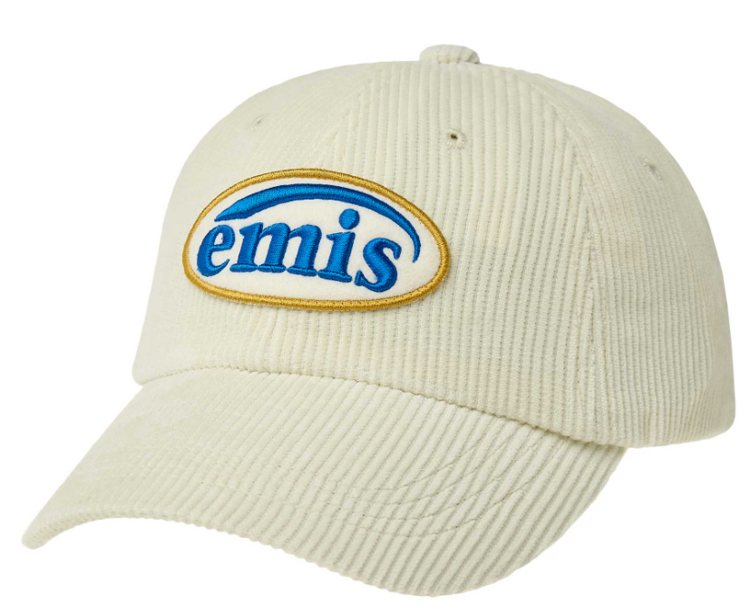 韓國 EMIS Corduroy Wappen Ball Cap (Renewal)【ES019】