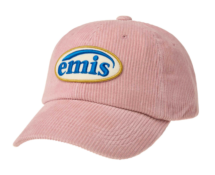 韓國 EMIS Corduroy Wappen Ball Cap (Renewal)【ES019】