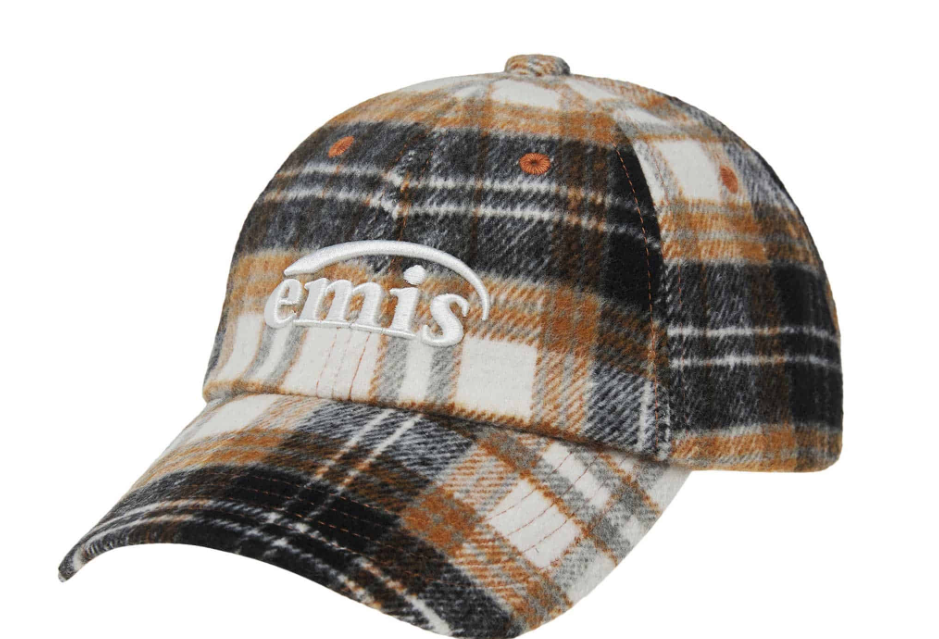 韓國 EMIS Multi Color Check Ball Cap【ES023】