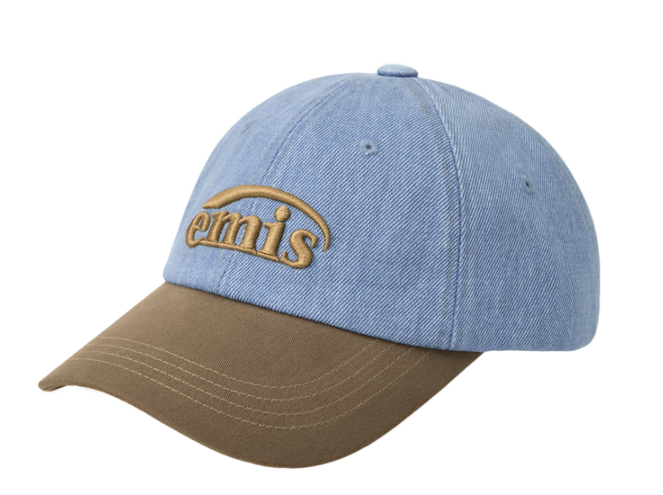 韓國 EMIS Washed Denim Ball Cap【ES031】