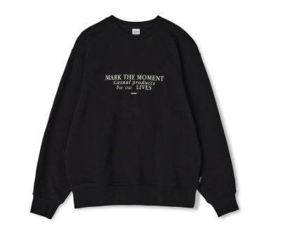 韓國 Markm SLOGAN PRINTING SWEATSHIRT【MA045】