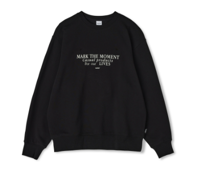 韓國 Markm SLOGAN PRINTING SWEATSHIRT【MA045】 - STT Mall HK 靚太網購