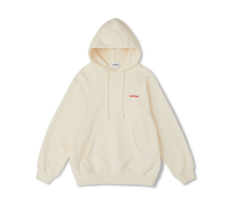 韓國 Markm HEART SLOGAN PULLOVER HOODIE【MA047】 - STT Mall HK 靚太網購