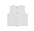 韓國 Markm WAVE SLOGAN SLEEVELESS CROP T-SHIRT【MA052】 - STT Mall HK 靚太網購