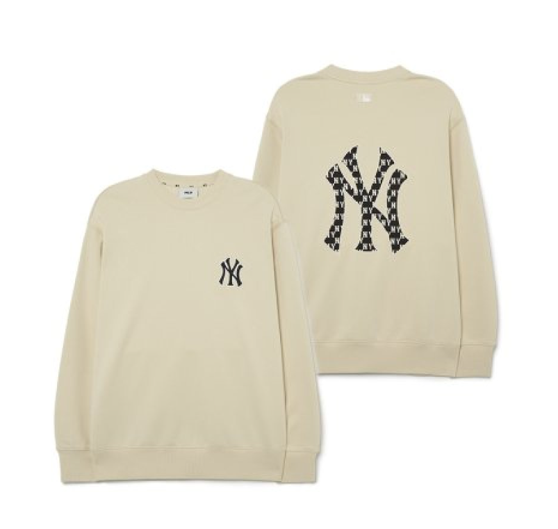 韓國 MLB CLASSIC MONOGRAM BIG LOGO OVERFIT SWEATSHIRT【MB153】