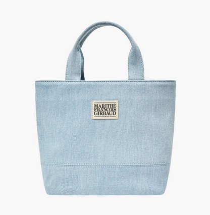 韓國 Marithe Francois Girbaud LASSIC LOGO CANVAS TOTE BAG 【MF304】