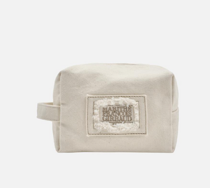 韓國 Marithe Francois Girbaud ENIM PATCH WORK CLASSIC LOGO POUCH 【MF315】