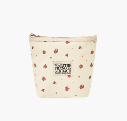 韓國 Marithe Francois Girbaud LASSIC LOGO VINTAGE FLOWER POUCH 【MF317】 - STT Mall HK 靚太網購