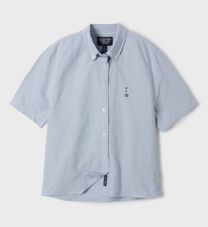 韓國 Who.A.U Steve Oxford Shirts(Slim Fit)【WA091】