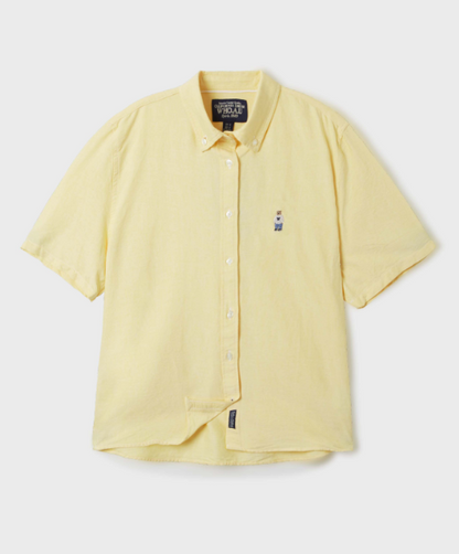 韓國 Who.A.U Steve Oxford Shirts(Slim Fit)【WA091】