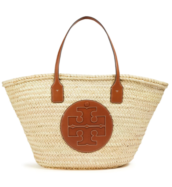 TORY BURCH Ella straw tote