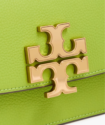 TORY BURCH Eleanor small pebbled-leather shoulder bag