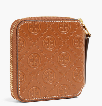 TORY BURCH Embossed leather wallet