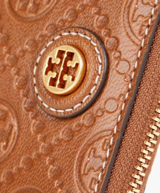 TORY BURCH Embossed leather wallet