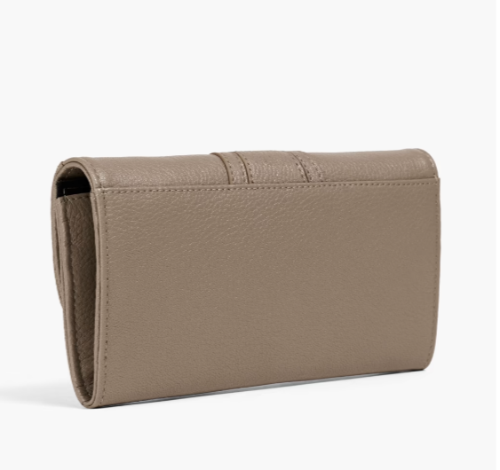 SEE BY CHLOÉ Hana embellished textured-leather wallet