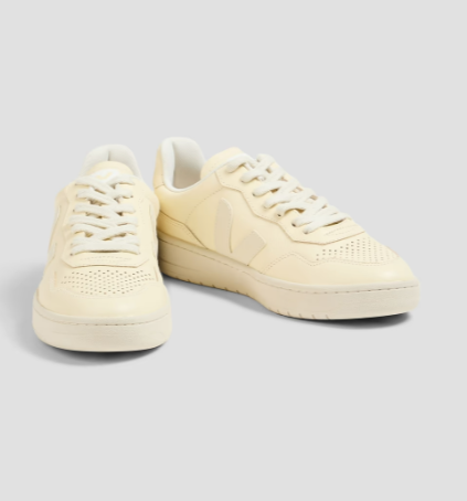 VEJA V-90 perforated leather sneakers【JA132】