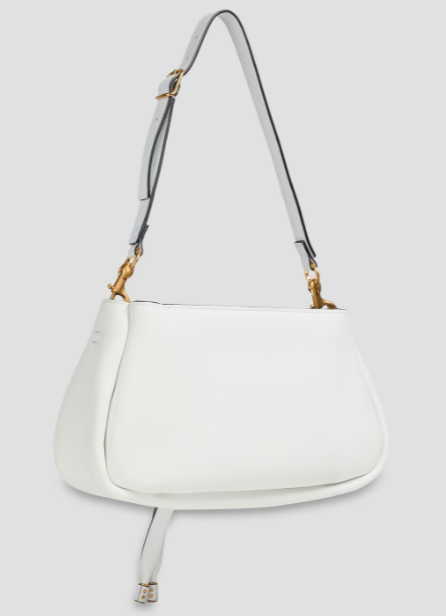 CHLOÉ Marcie smooth and textured-leather shoulder bag