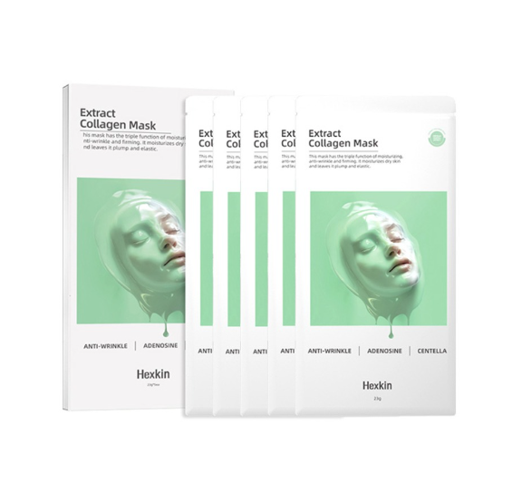 韓國 Hexkin Revitalizing Hydrating Collagen Mask (5片裝)【HN001】