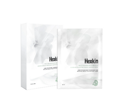 韓國 Hexkin Rejuvenating Energy Ampoule Mask (6片裝)【HN003】