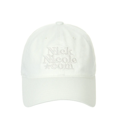 韓國 Nick Nicole DOTCOM SIGNATURE BALL CAP【NN003】