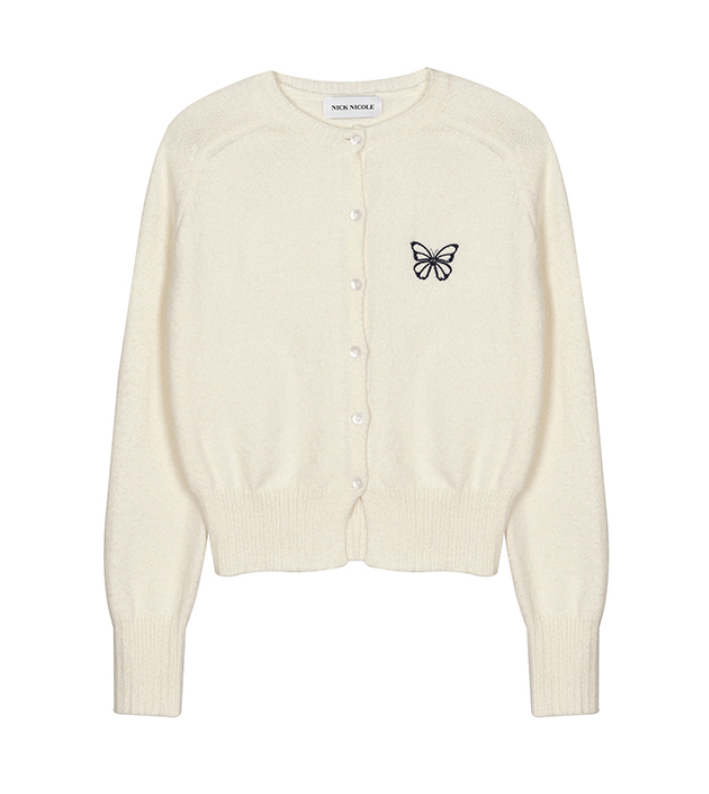 韓國 Nick Nicole BUTTERFLY KNIT CARDIGAN【NN102】